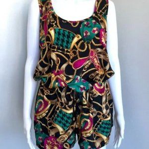 ASOS Graphic Women's Rompers 6 Crew neck sleeveless Reasonable offers welcomed!